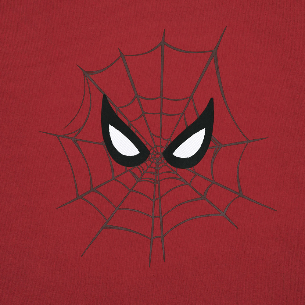 Spider-Man Series Spider Eyes Tee (Red, Size M)