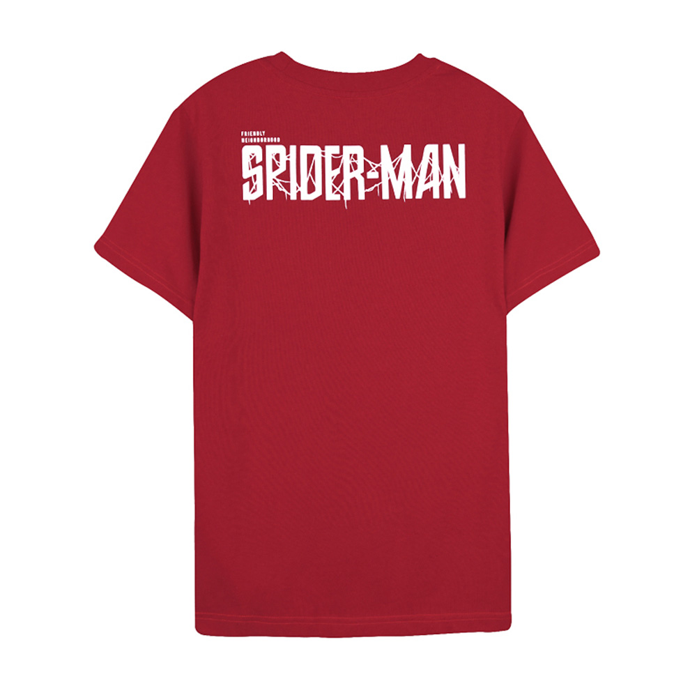 Spider Man Series Spider Eyes Tee (Red, Size S)