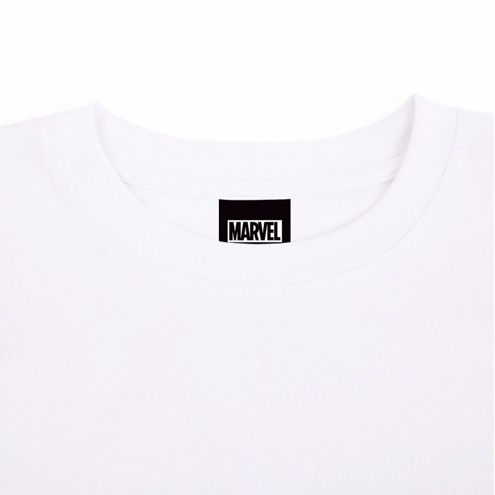 Spider-Man Series Spider-Man S Tee (White, Size S)