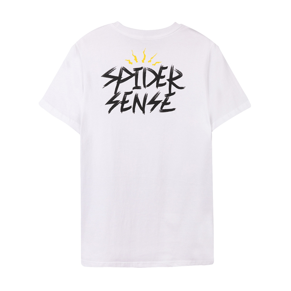 Spider-Man Series Spider Sense Tee (White, Size L)