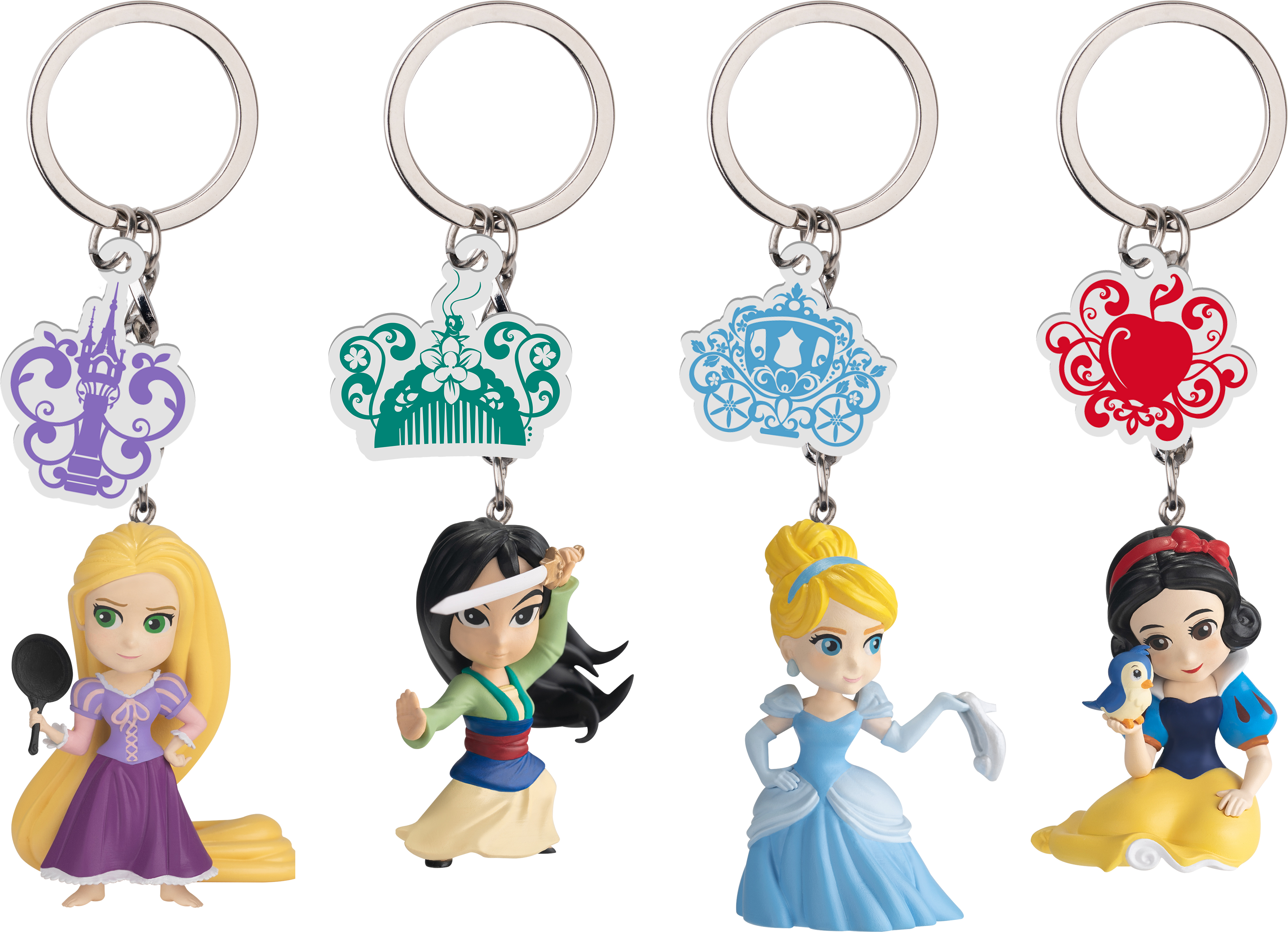 Disney Princess Egg Attack Keychain - Cinderella Series