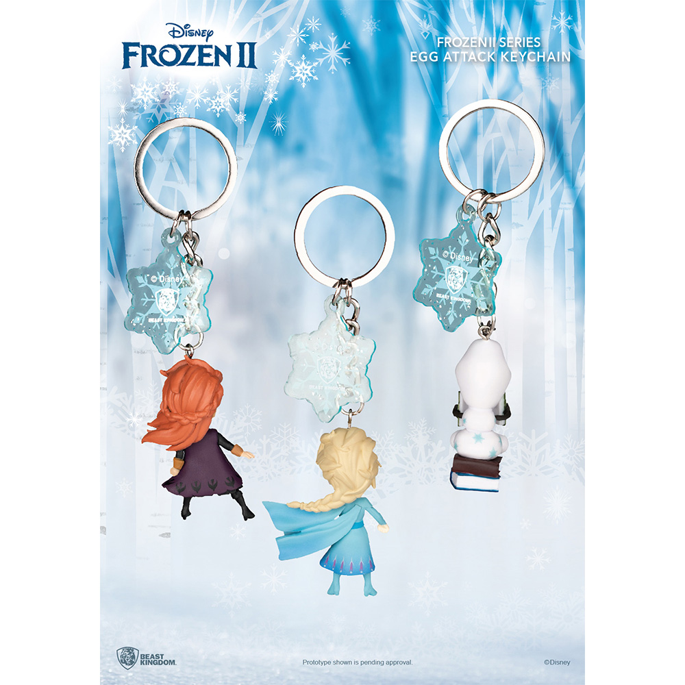 Frozen 2 Egg Attack Keychain Series Anna