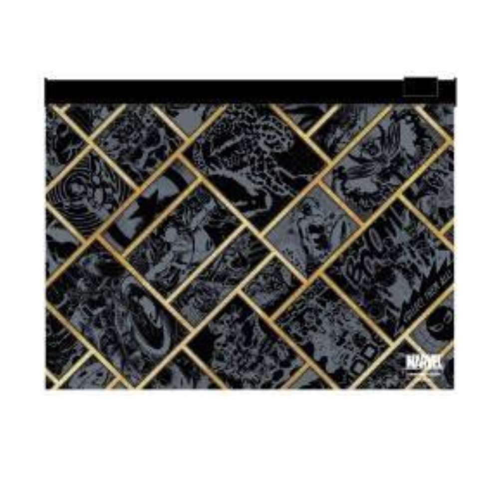 Beast-Kingdom Marvel 80th Year Limited Edition Zipper Bag (Black and Gold)