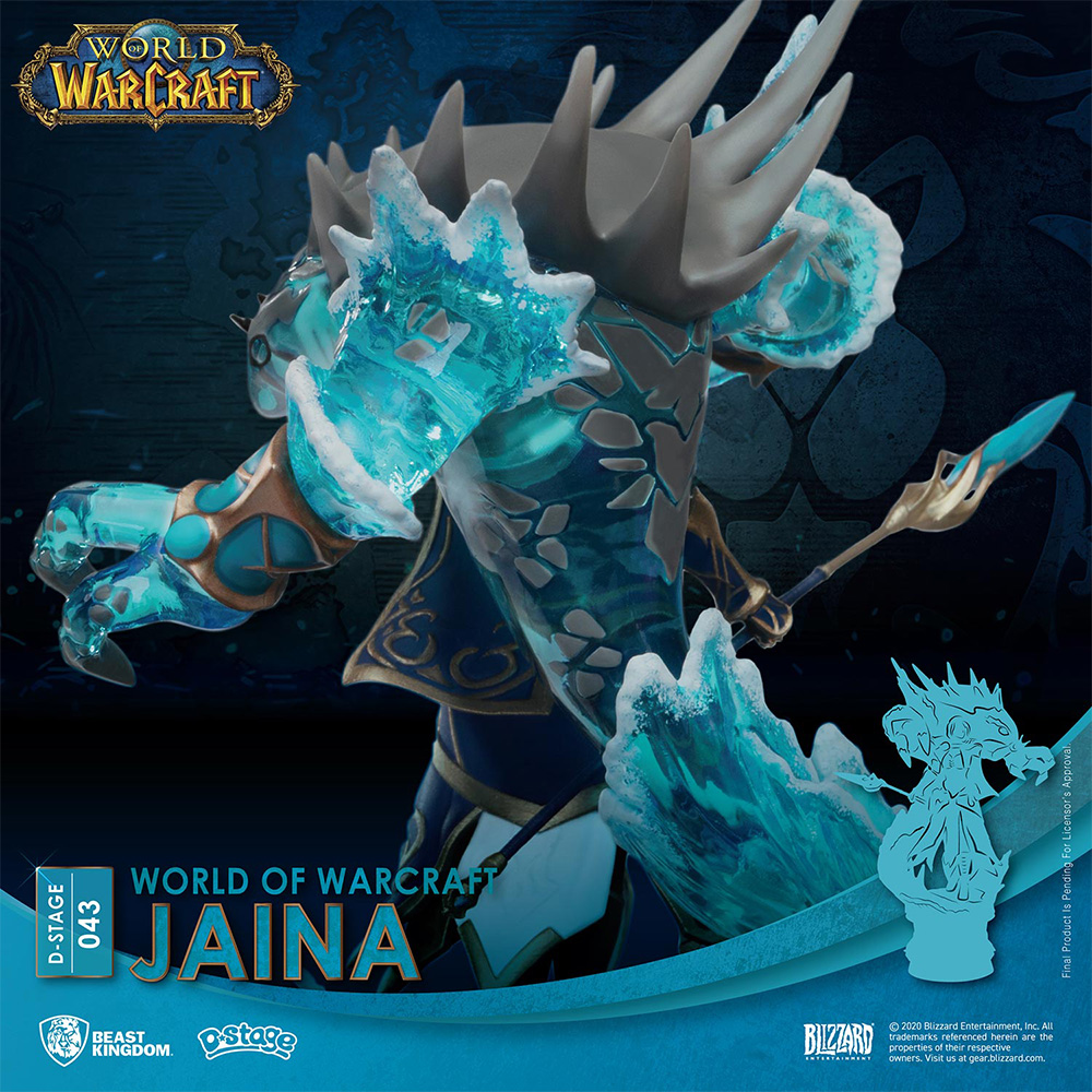 Beast Kingdom DS-043 World of Warcraft WoW Jaina Diorama Stage Figure Statue
