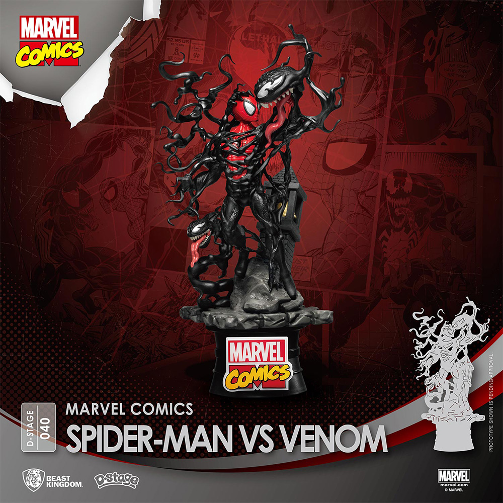 Marvel Comics Spider Man vs Venom - DS-040 (D-Stage 040)