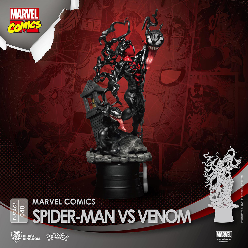 Marvel Comics Spider Man vs Venom - DS-040 (D-Stage 040)