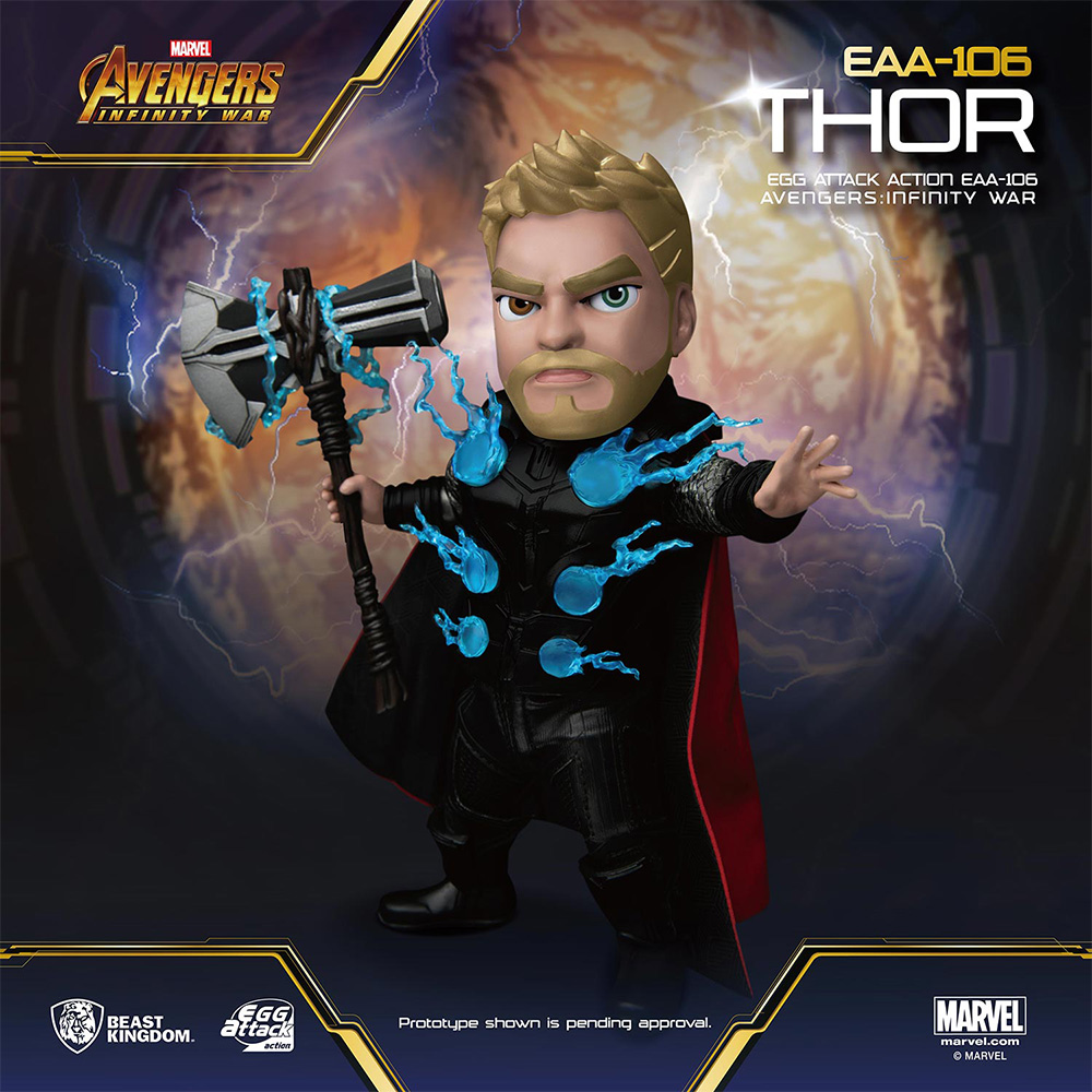 Beast Kingdom EAA-106 Avengers: Infinity War Thor Egg Attack Action Figure