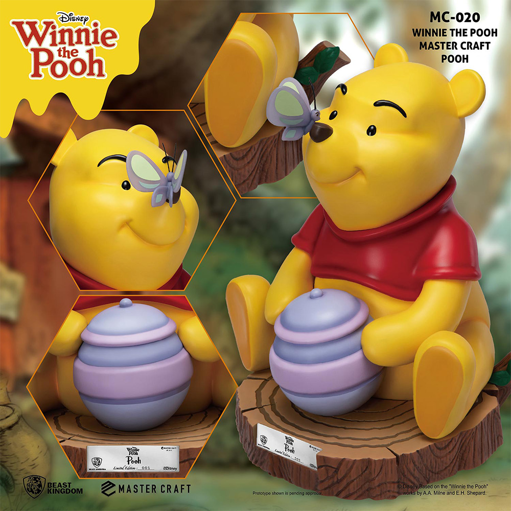 Beast Kingdom MC-020 Winnie the Pooh Master Craft Pooh Figure Statue