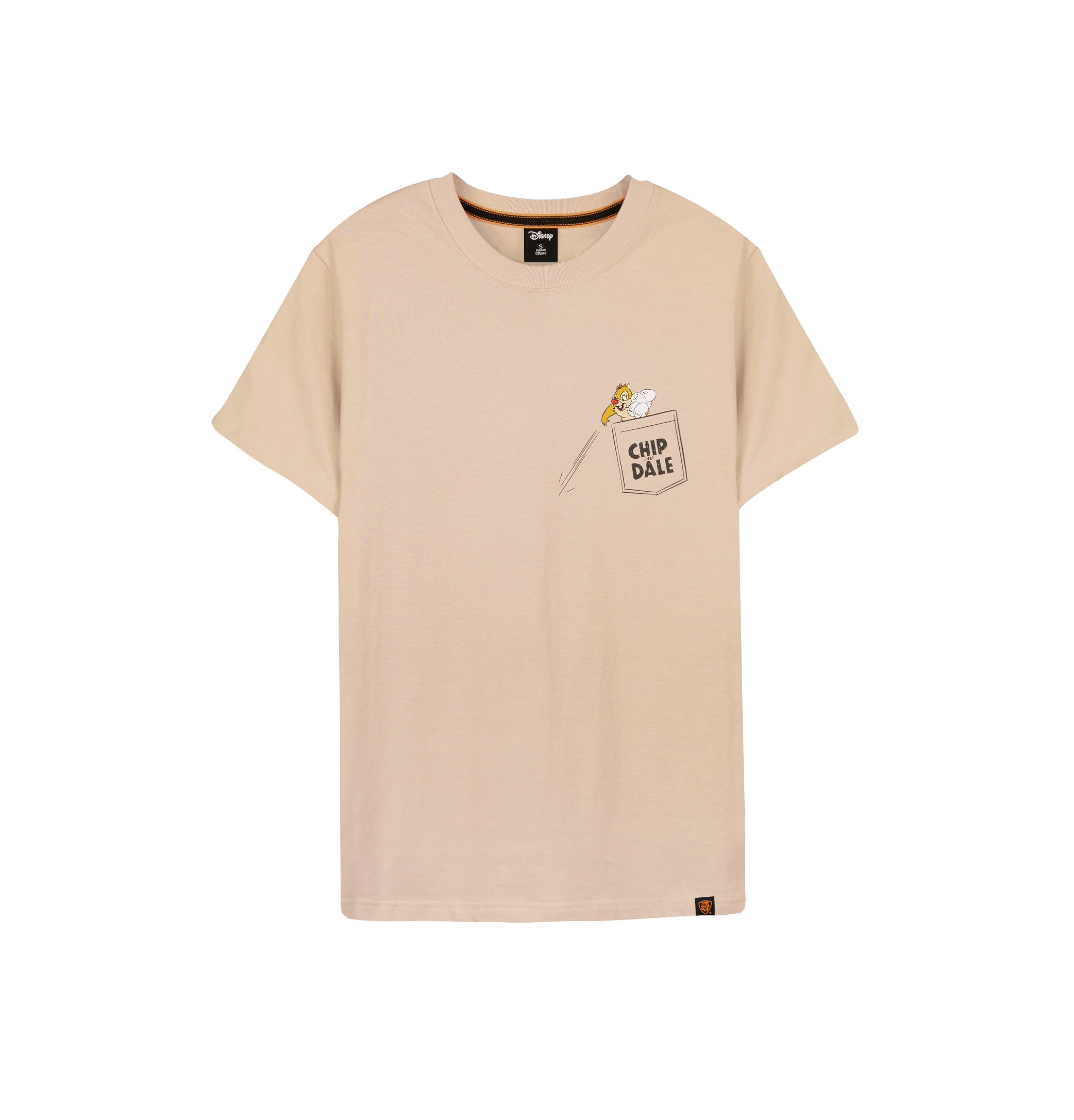 Disney Classic Series: Chip'n'Dale Pocket Tee (Brown, S)