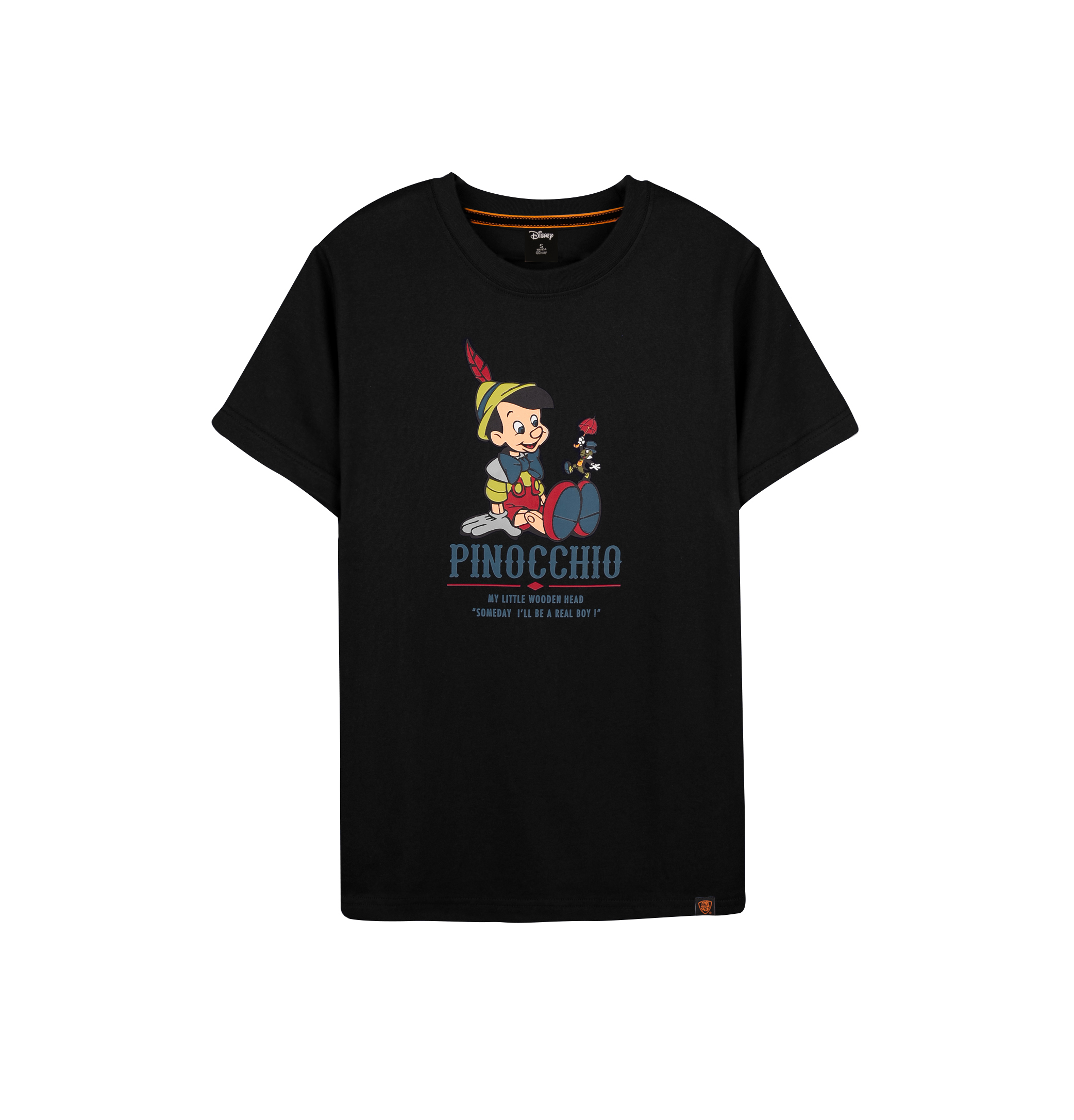 Disney Classic Series: Pinocchio Tee (Black, XL)