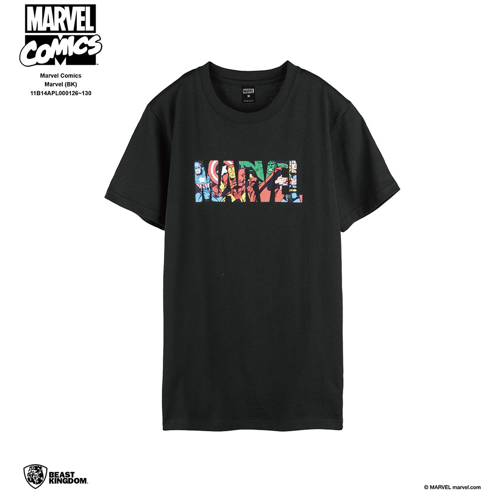 Marvel Comics: Marvel Tee Series - Black, L