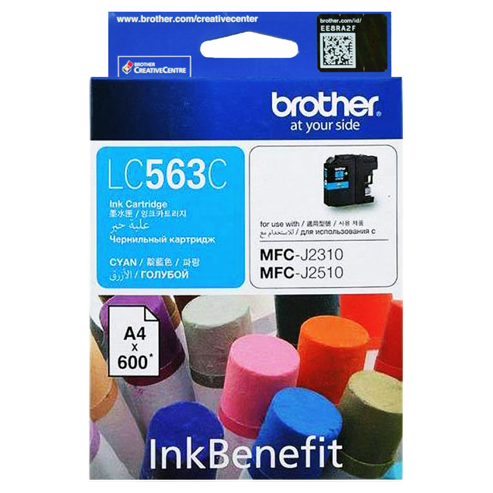 Brother LC-563 Cyan Ink Cartridge 