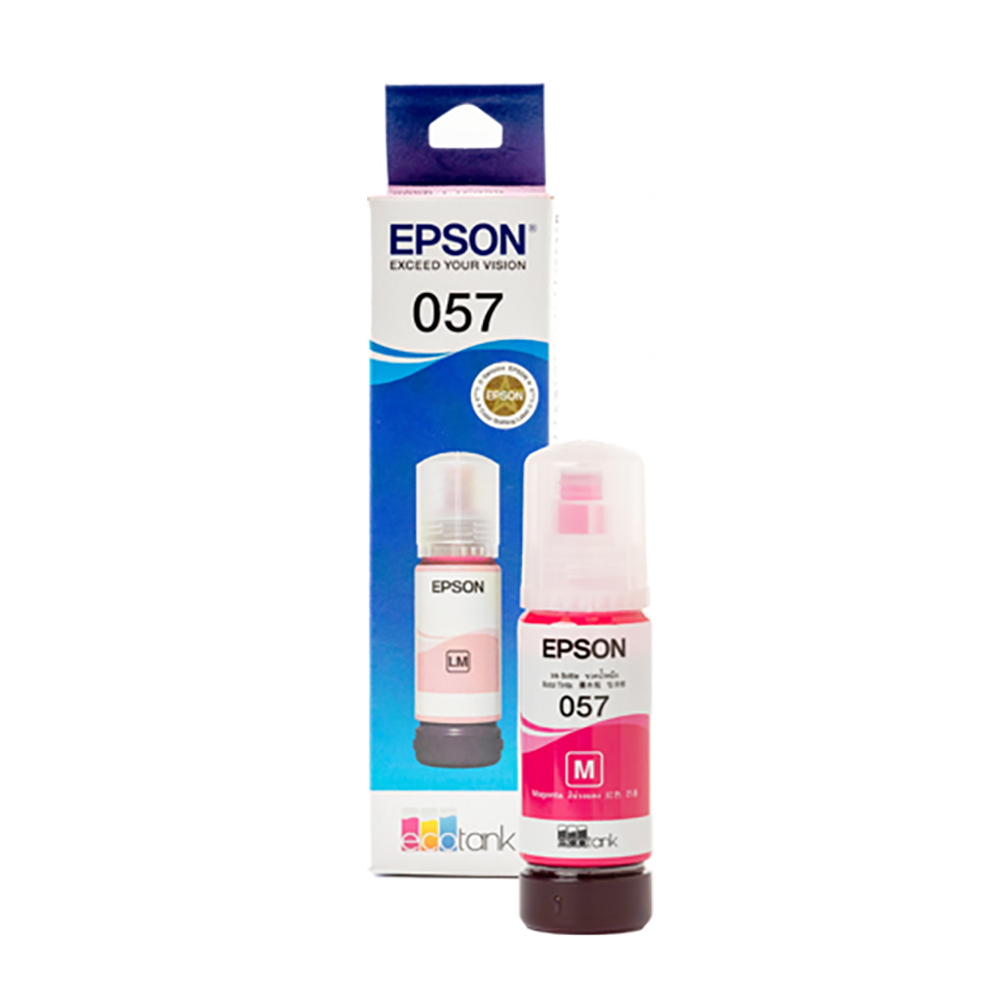 Epson 057 Magenta Original Ink Refill Bottle 70ml For L8050/L18050 (C13T09D300)