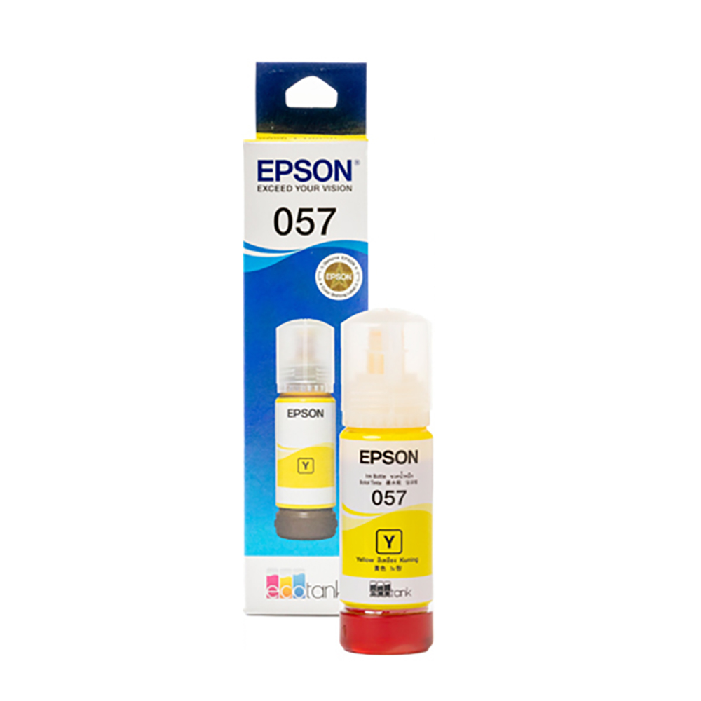 Epson 057 Yellow Original Ink Refill Bottle 70ml For L8050/L18050 (C13T09D400)