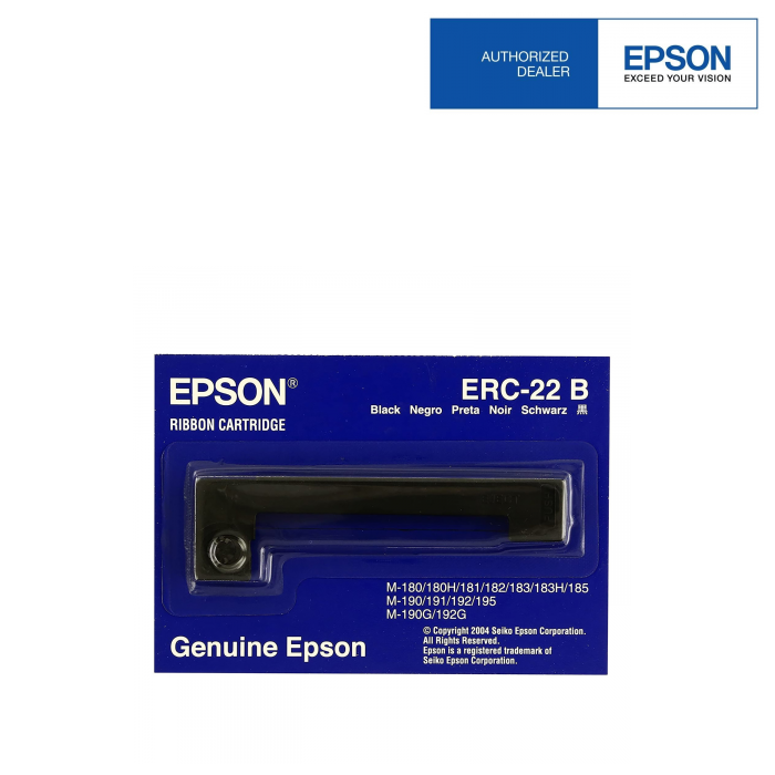 Epson Genuine ERC 22 Black Ribbon