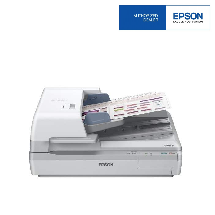 Epson WorkForce DS-60000 - A3 ADF/40ppm/80ipm Duplex Flatbed Colour Image Scanner (Item No: EPSON DS-60000)