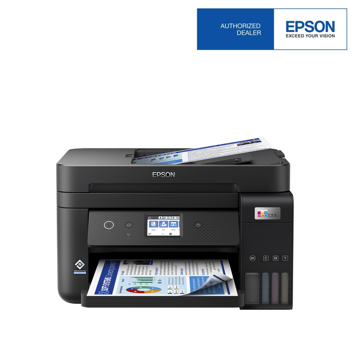 Epson EcoTank L6290 A4 Wi-Fi Duplex All-in-One (Print, Scan, Copy, Fax) with ADF Ink Tank Printer