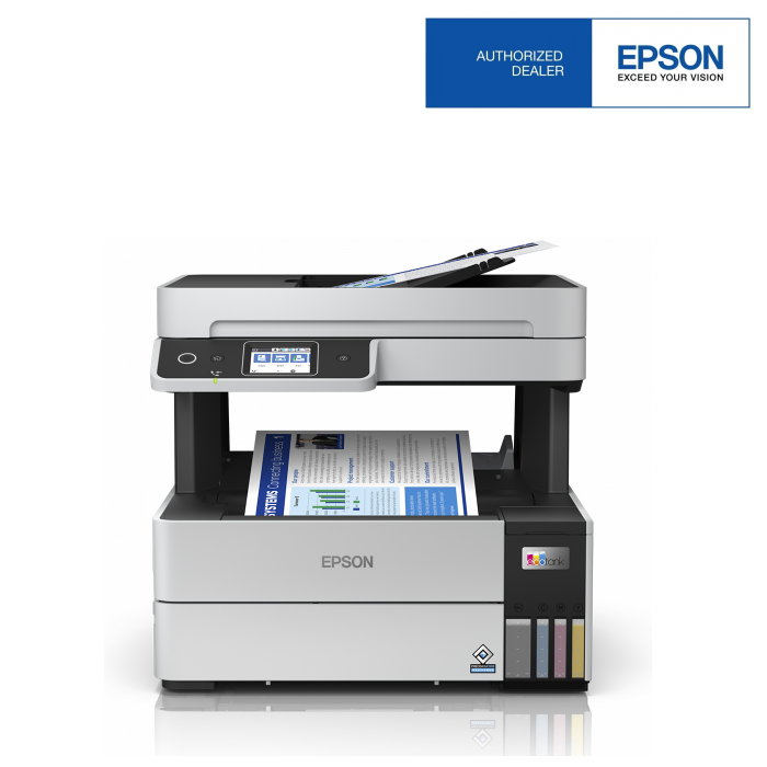 Epson EcoTank L6490 A4 All-in-One (Print, Scan, Copy, Fax) With ADF Auto-Duplex printing WIFI Ink Tank Printer