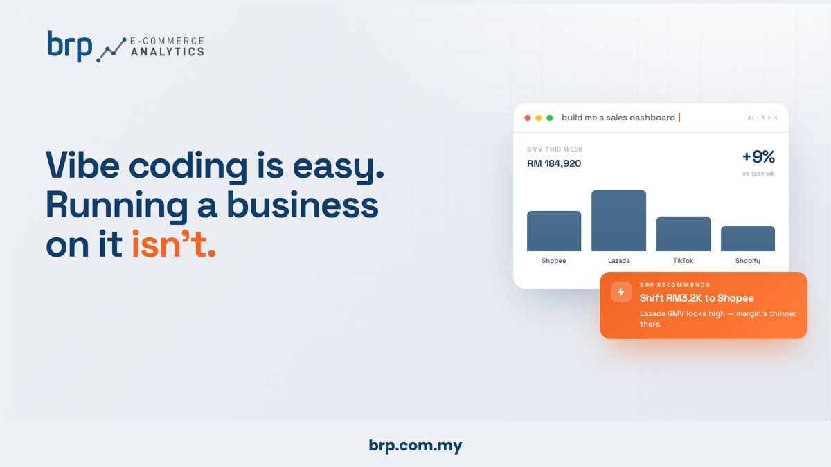 vibe coding brp analytics
